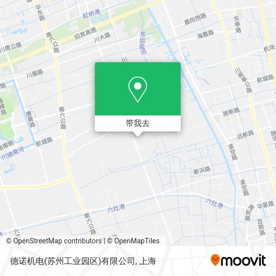 德诺机电(苏州工业园区)有限公司地图