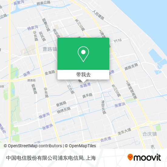 中国电信股份有限公司浦东电信局地图