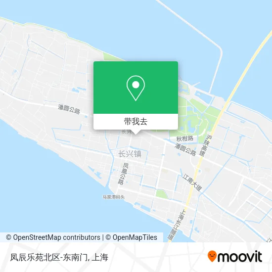 凤辰乐苑北区-东南门地图