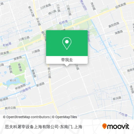 思夫科屠宰设备上海有限公司-东南门地图