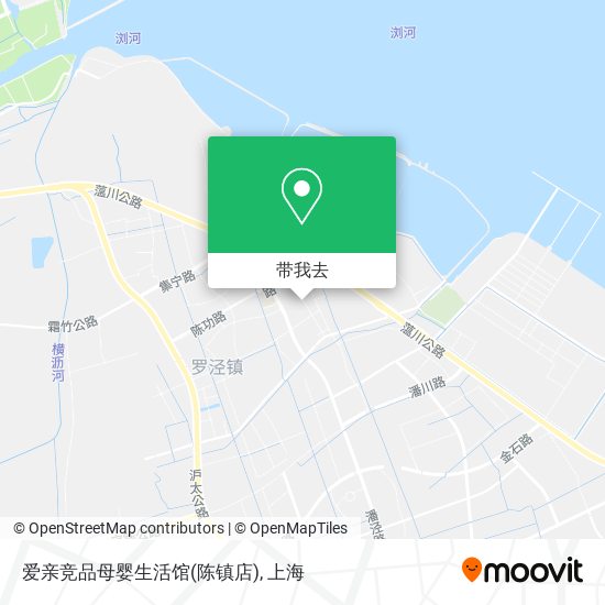 爱亲竞品母婴生活馆(陈镇店)地图