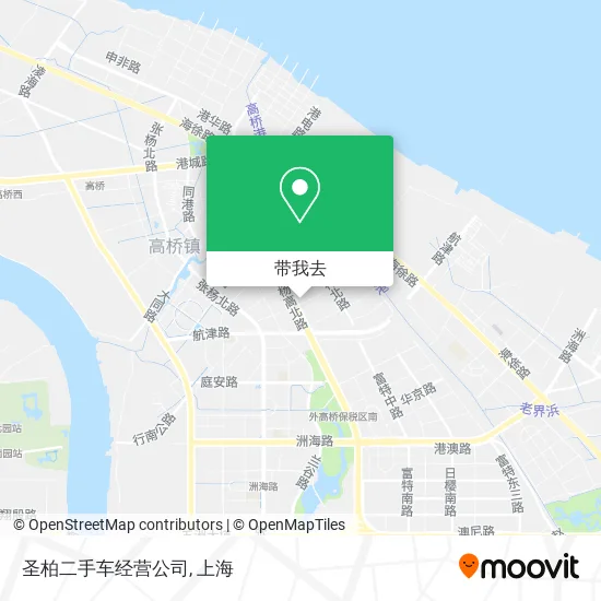 圣柏二手车经营公司地图