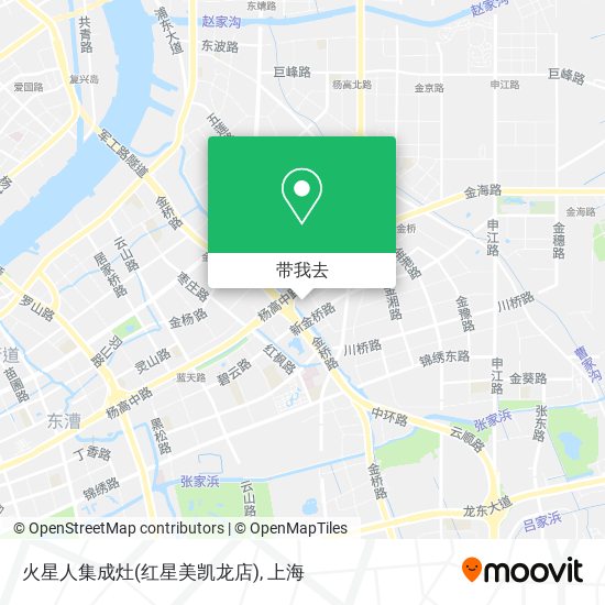 火星人集成灶(红星美凯龙店)地图