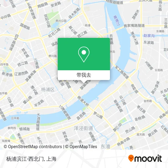 杨浦滨江-西北门地图