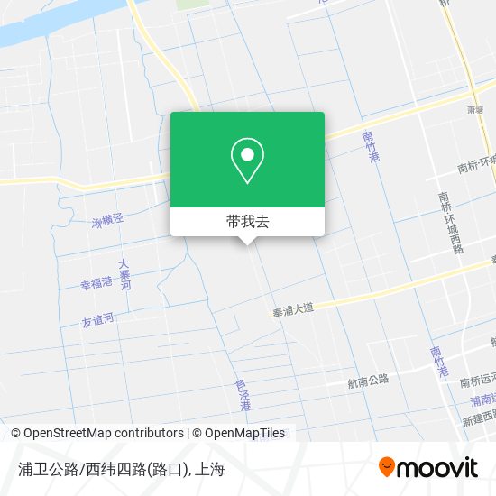 浦卫公路/西纬四路(路口)地图