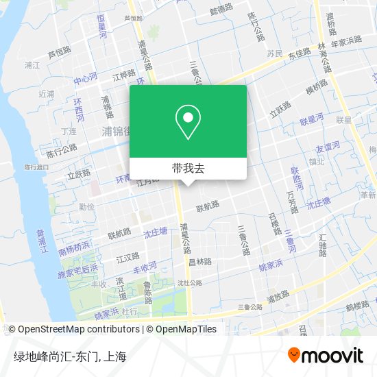 绿地峰尚汇-东门地图