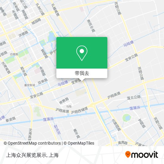 上海众兴展览展示地图