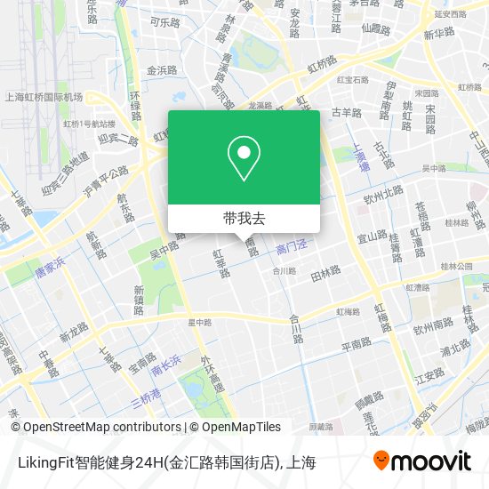 LikingFit智能健身24H(金汇路韩国街店)地图