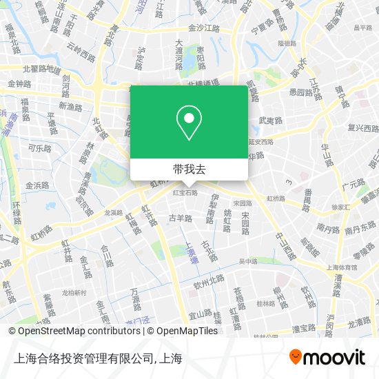 上海合络投资管理有限公司地图