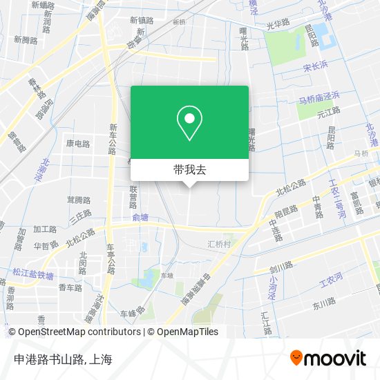 申港路书山路地图