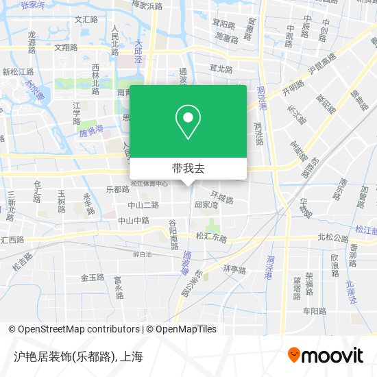 沪艳居装饰(乐都路)地图