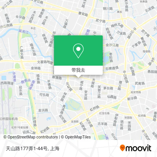 天山路177弄1-44号地图