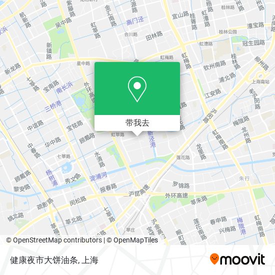 健康夜市大饼油条地图