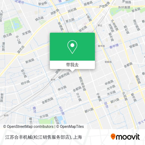 江苏合丰机械(松江销售服务部店)地图