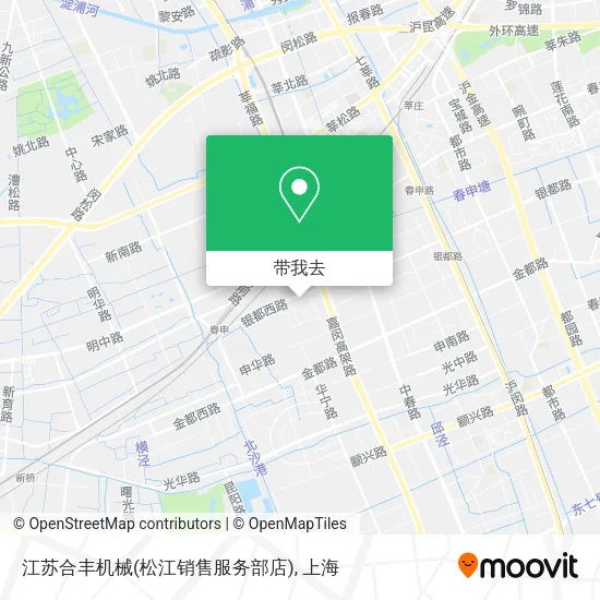 江苏合丰机械(松江销售服务部店)地图