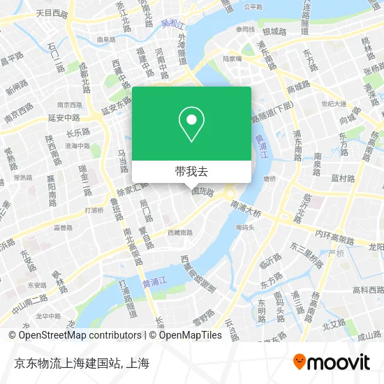 京东物流上海建国站地图