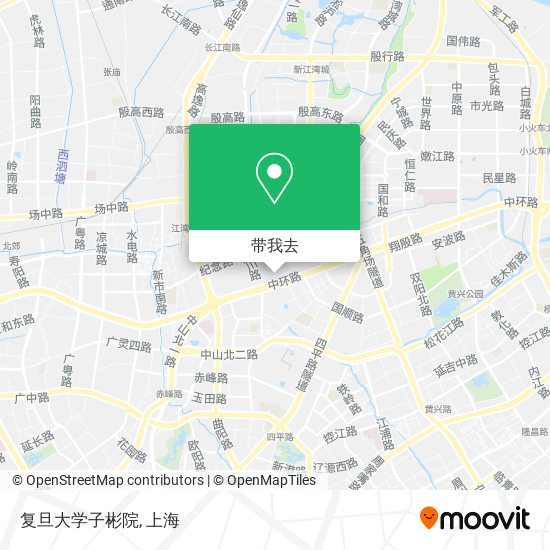 复旦大学子彬院地图