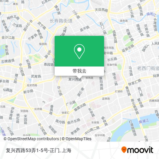 复兴西路53弄1-5号-正门地图