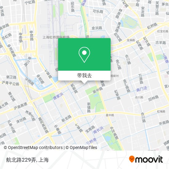 航北路229弄地图