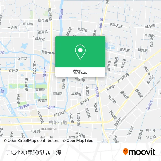 于记小厨(茸兴路店)地图