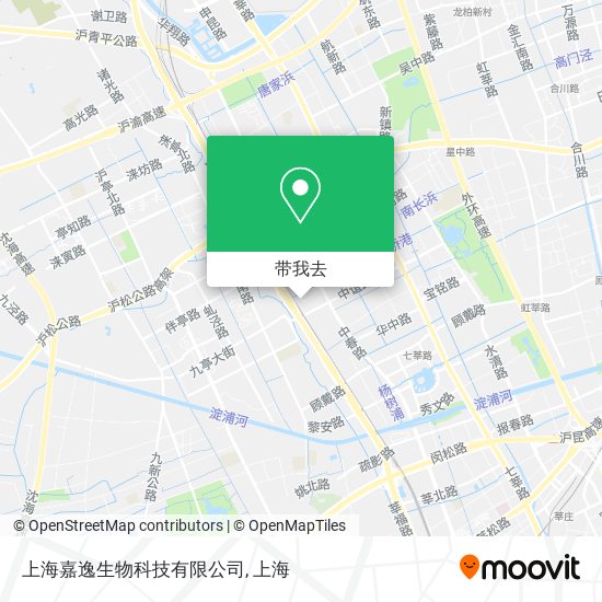 上海嘉逸生物科技有限公司地图