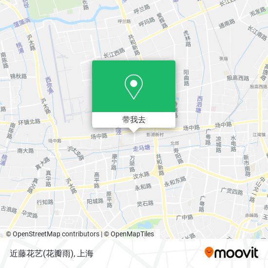 近藤花艺(花瓣雨)地图