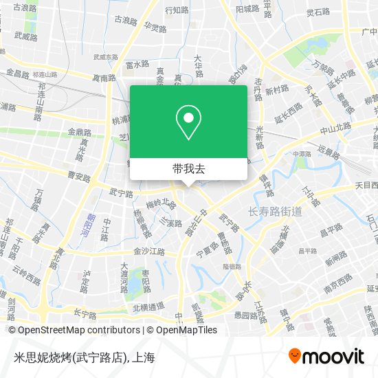 米思妮烧烤(武宁路店)地图