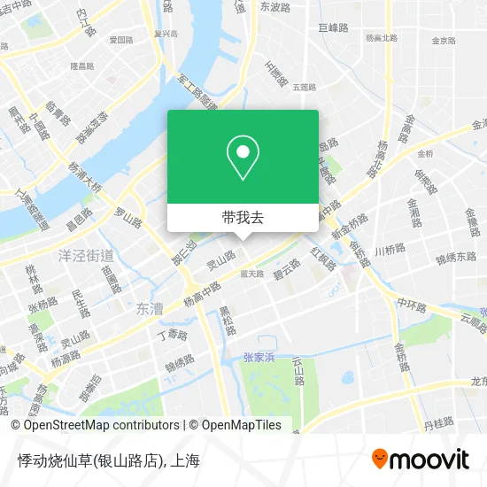悸动烧仙草(银山路店)地图