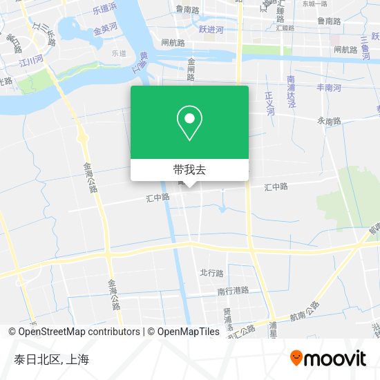 泰日北区地图