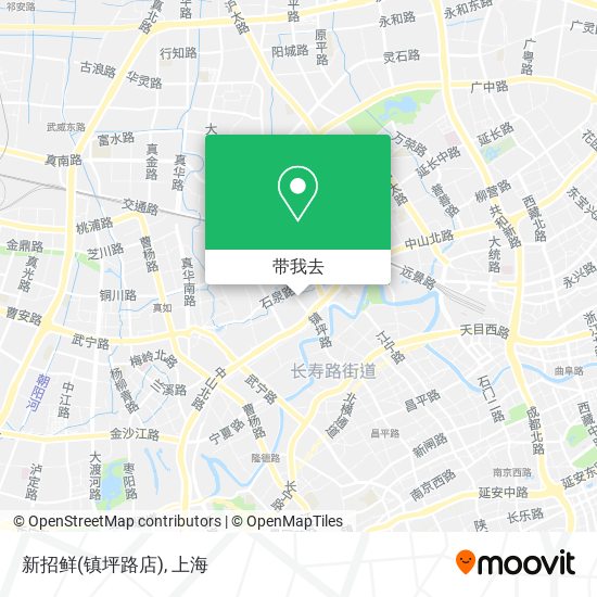 新招鲜(镇坪路店)地图