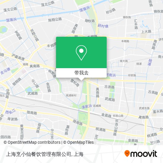 上海烹小仙餐饮管理有限公司地图