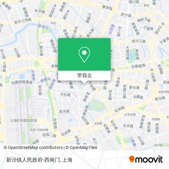 新泾镇人民政府-西南门地图