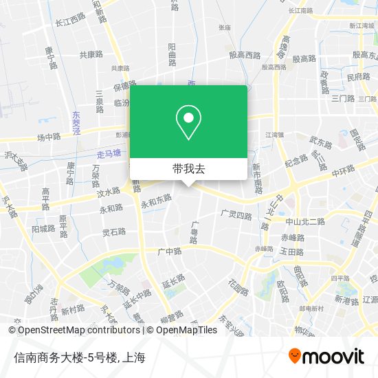 信南商务大楼-5号楼地图