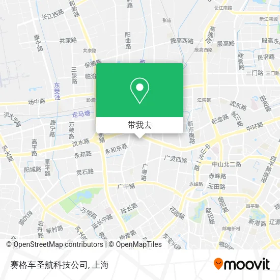 赛格车圣航科技公司地图