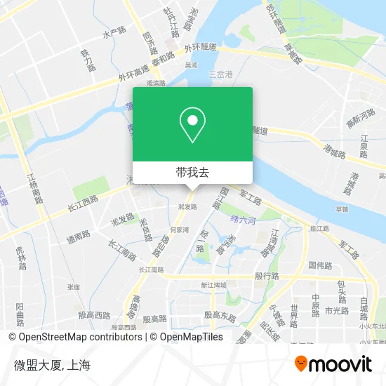 微盟大厦地图