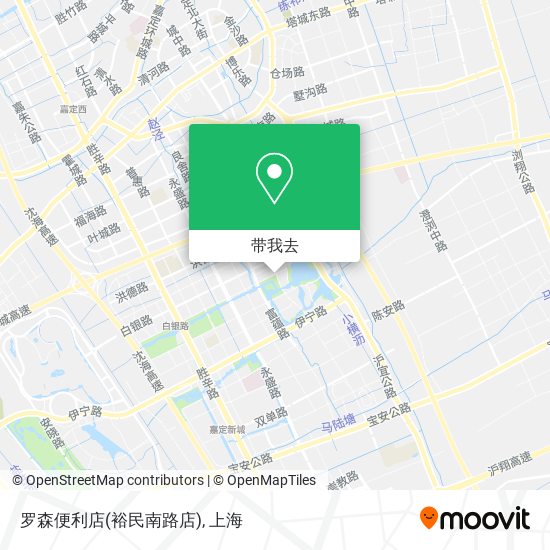 罗森便利店(裕民南路店)地图