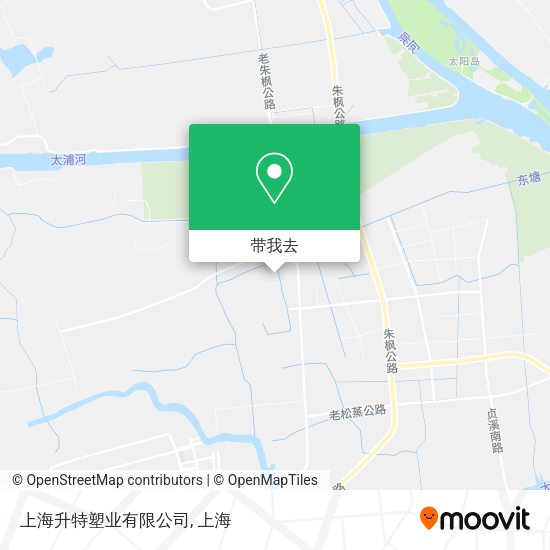 上海升特塑业有限公司地图