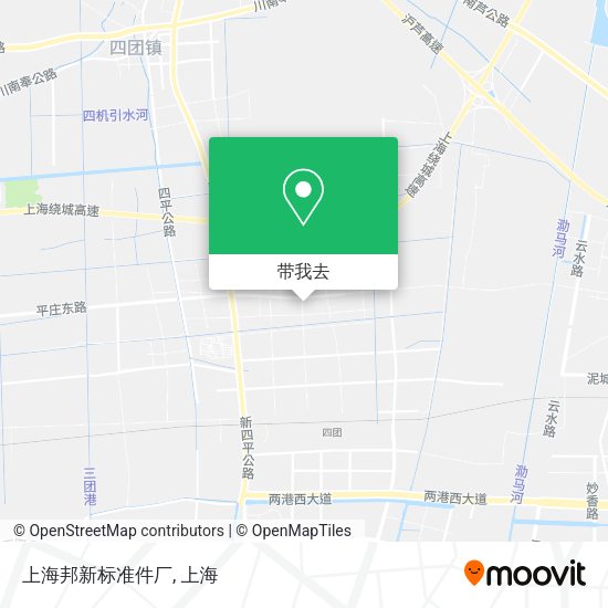 上海邦新标准件厂地图