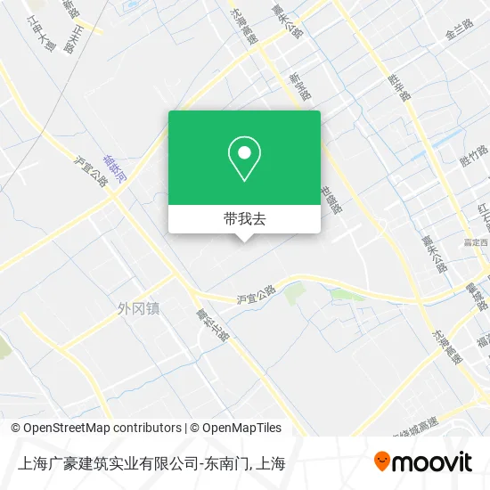上海广豪建筑实业有限公司-东南门地图