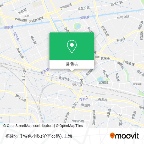 福建沙县特色小吃(沪宜公路)地图