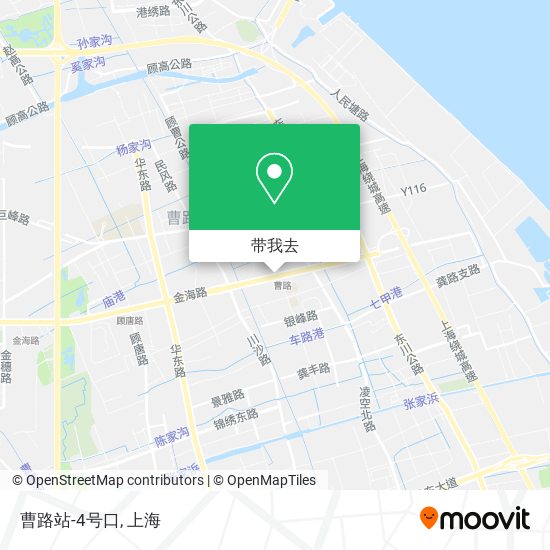曹路站-4号口地图