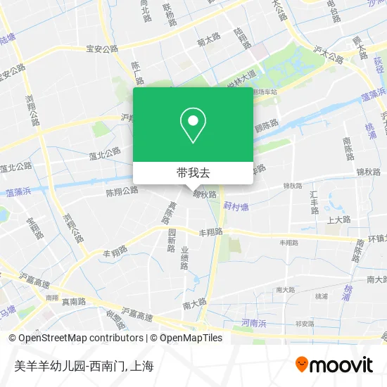 美羊羊幼儿园-西南门地图