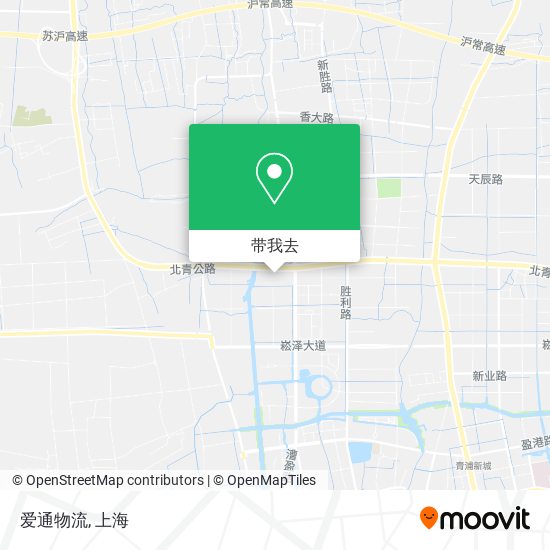 爱通物流地图