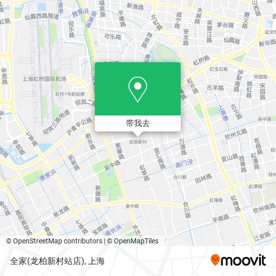 全家(龙柏新村站店)地图