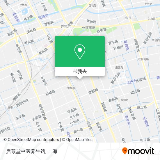 启颐堂中医养生馆地图