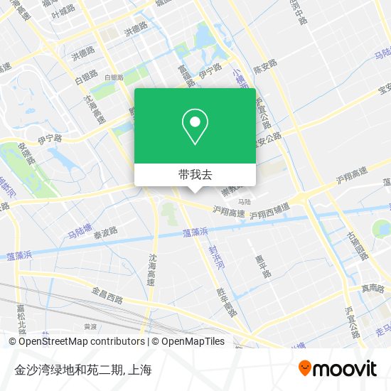 金沙湾绿地和苑二期地图