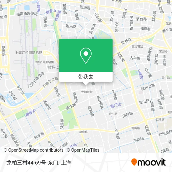龙柏三村44-69号-东门地图