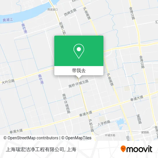上海瑞宏洁净工程有限公司地图