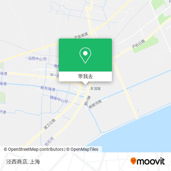 泾西商店地图