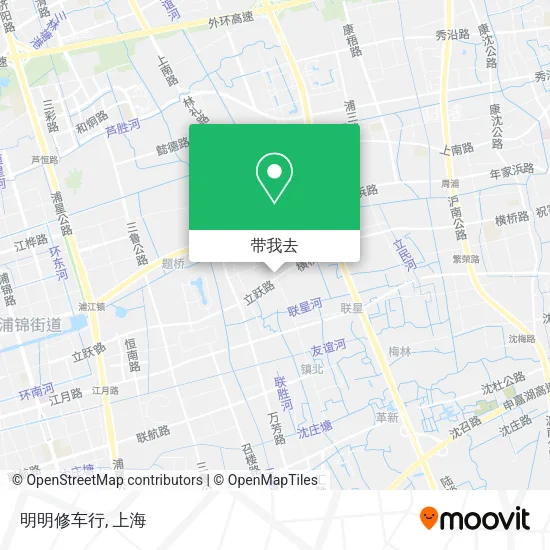 明明修车行地图